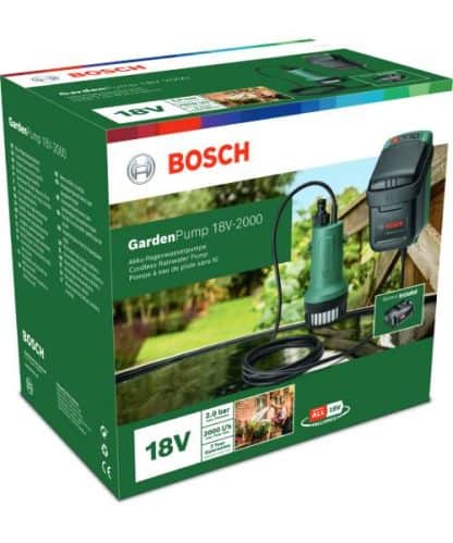 BOSCH aku potopna pumpa za bačve GardenPump 18V-2000