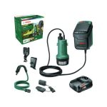 BOSCH aku potopna pumpa za bačve GardenPump 18V-2000 1xAku 18V 2,5Ah