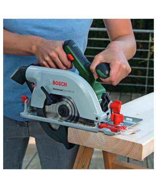 BOSCH aku ručna kružna pila UniversalCirc 18V-53