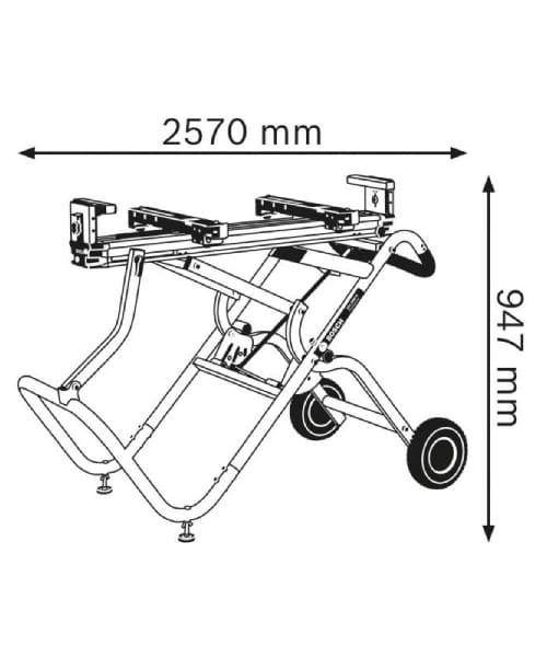 BOSCH radni stol GTA 2500 W
