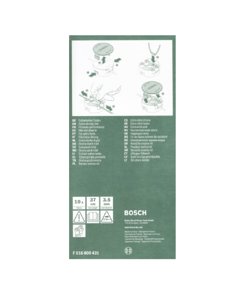 BOSCH ekstra jaka nit od 37 cm za AFS 23-37, 10 komada