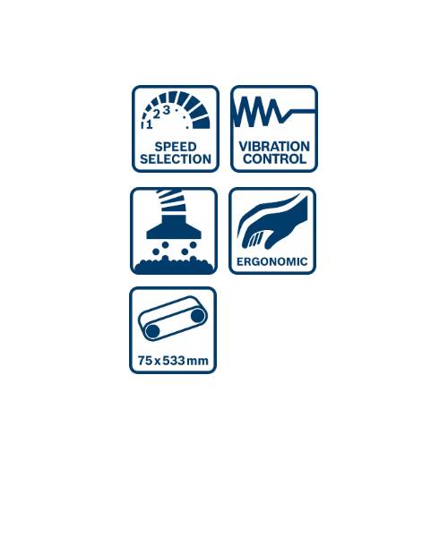 BOSCH tračna brusilica GBS 750