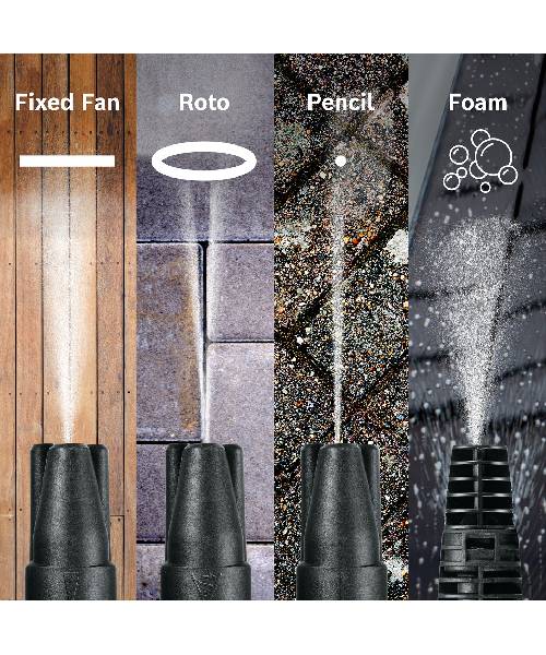 BOSCH aku visokotlačni perač UniversalAquatak 36V-100 1xAku 36V 4,0Ah