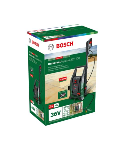 BOSCH aku visokotlačni perač UniversalAquatak 36V-100 1xAku 36V 4,0Ah