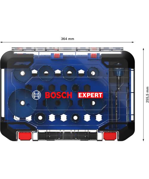 BOSCH 14-dijelni set Expert kruna sa adapterom
