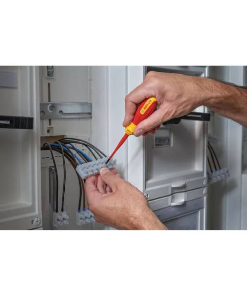 BOSCH 14-dijelni set izvijača VDE + L-BOXX