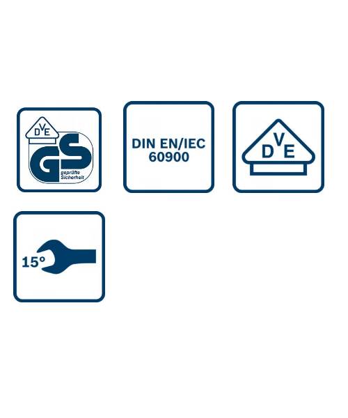 BOSCH 4-dijelni set ključeva VDE