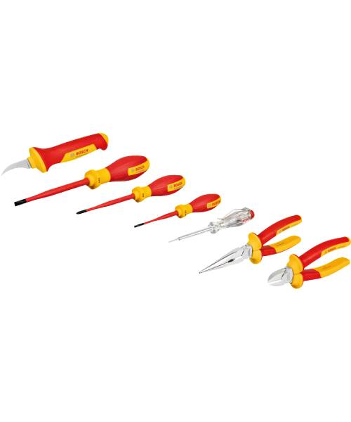 BOSCH 7-dijelni set kombinirani VDE