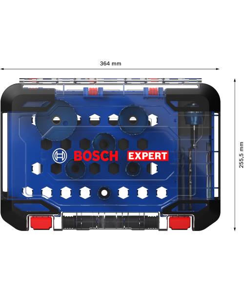 BOSCH 9-dijelni set Expert kruna sa adapterom