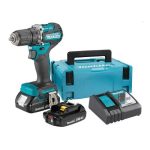 MAKITA aku bušilica DDF487RAJ 2xAku 18V 2,0Ah + Makpac