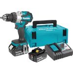 MAKITA aku bušilica DDF489RTJ 2xAku 18V 5,0Ah + Makpac