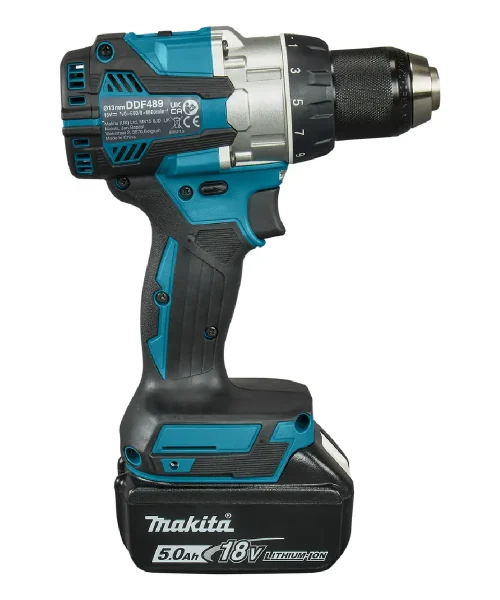 MAKITA aku bušilica DDF489RTJ 2xAku 18V 5,0Ah + Makpac (2)