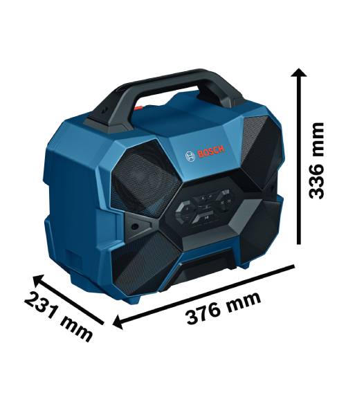 BOSCH aku bluetooth zvučnik GPB 18V-6 C