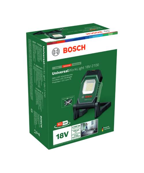 BOSCH aku svjetiljka UniversalWorkLight 18V-2100