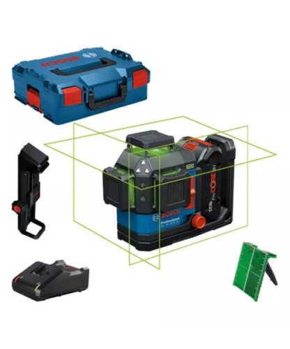 BOSCH laserski nivelir GLL 18V-120-33 CG + 18V ProCORE 4,0Ah + L-BOXX