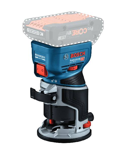 BOSCH aku glodalica rubova GKF 18V-8