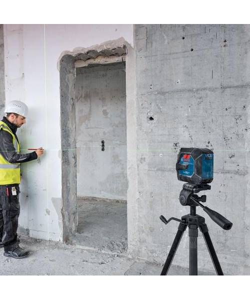 BOSCH križni laserski nivelir GLL 20-22 G + stativ