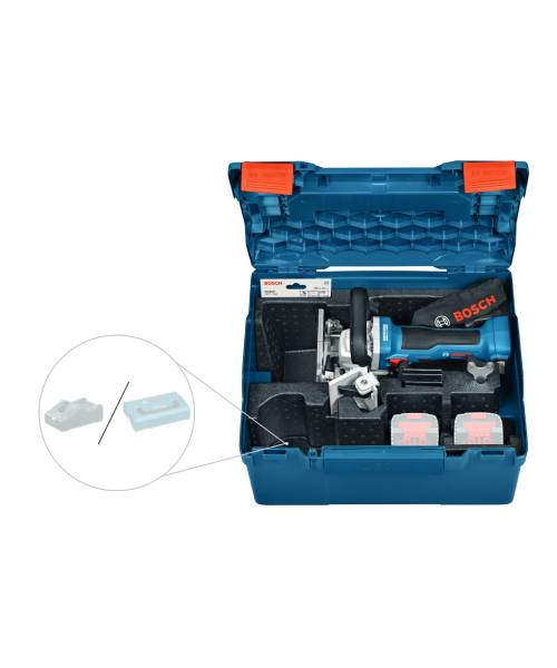BOSCH aku glodalica za plosnate tiple GFF 18V-22 + L-BOXX