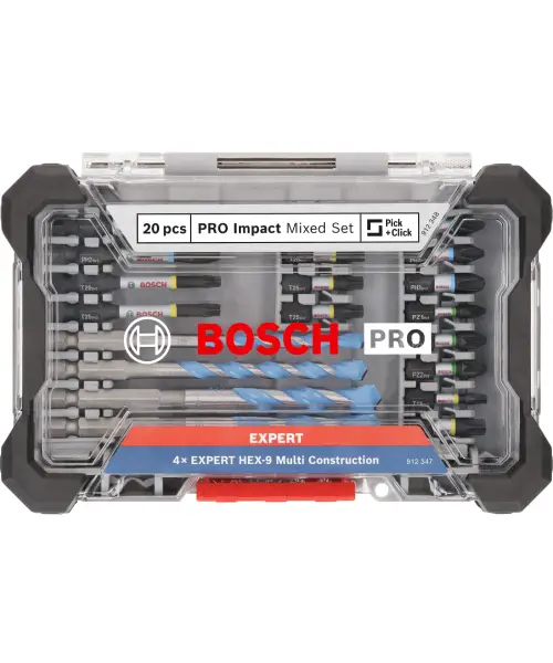 BOSCH PRO 20-dijelni set Impact bitova