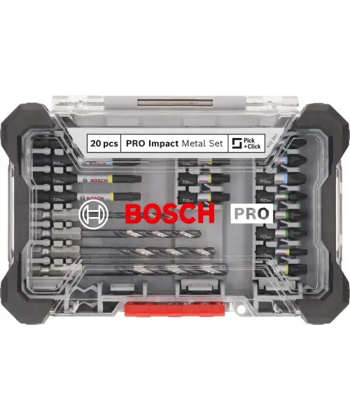 BOSCH PRO 20-dijelni set Impact bitova za metal