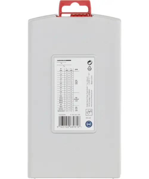 BOSCH PRO 25-dijelni set svrdla za metal HSS-G