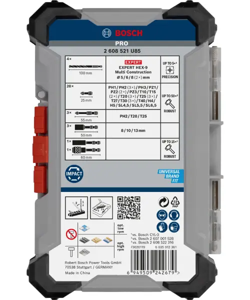 BOSCH PRO 40-dijelni set Impact bitova