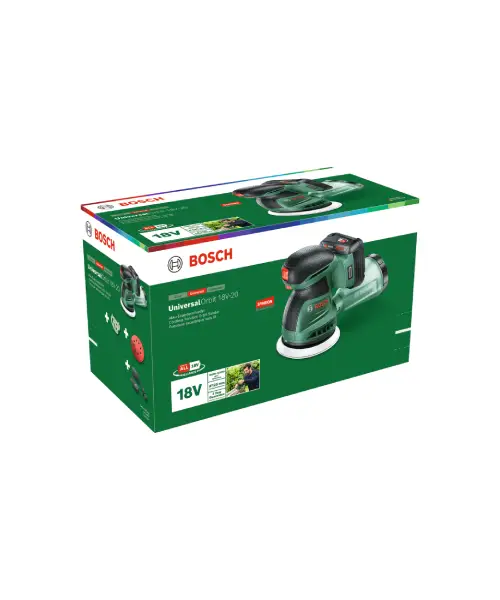 BOSCH aku ekscentarska brusilica UniversalOrbit 18V-20