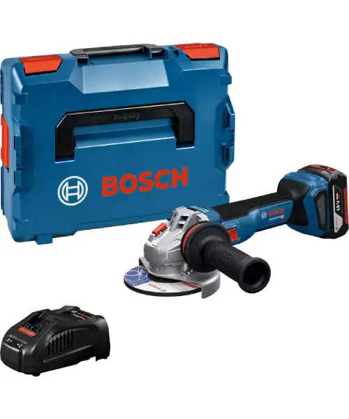 BOSCH aku kutna brusilica GWS 18V-11 S 125mm 2xAku 18V 5,0Ah + L-BOXX (Kopiraj)