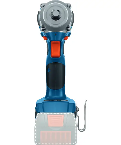 BOSCH aku udarni stezač GDS 18V-350 2xAku 18V 4,0Ah + L-case