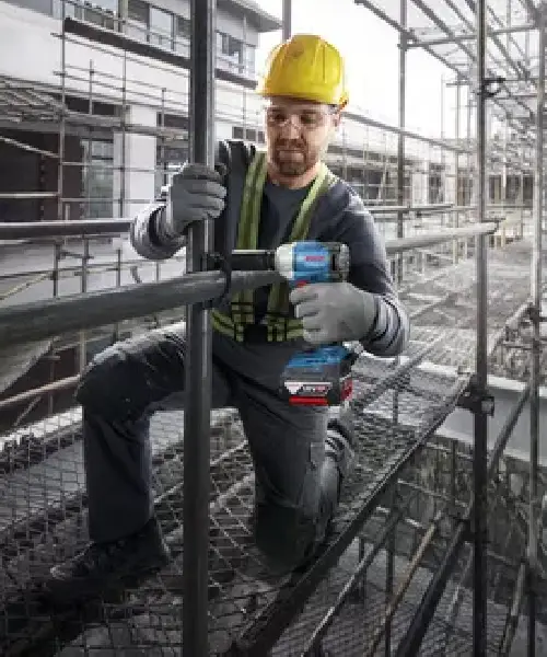 BOSCH aku udarni stezač GDS 18V-350 + kovčeg