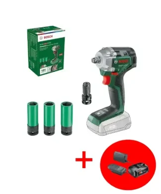 BOSCH aku udarni stezač UniversalImpactDrive 18V-350 + aku set