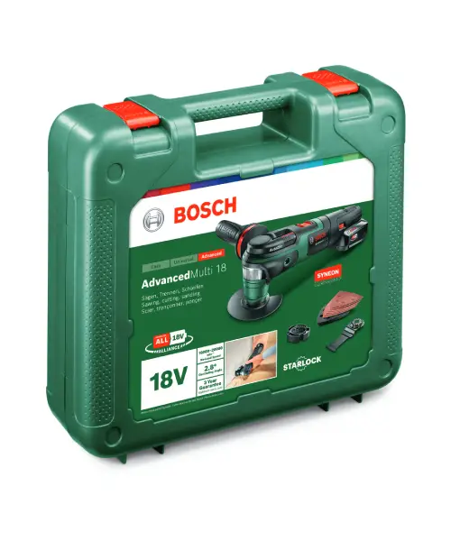 BOSCH aku višenamjenski alat AdvancedMulti 18 1xAku 18V 2,5Ah