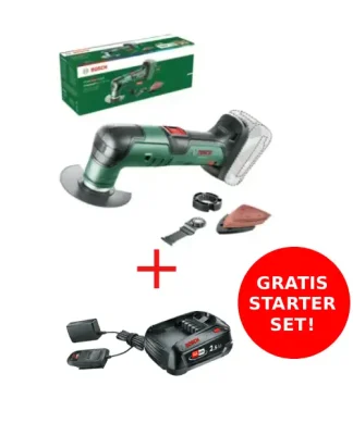 BOSCH aku višenamjenski alat UniversalMulti 18V-32 + gratis starter set