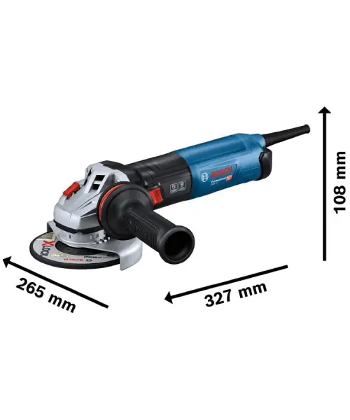 BOSCH kutna brusilica GWS 17-125 S INOX