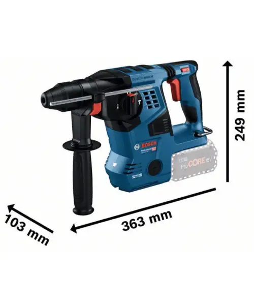 BOSCH aku bušaći čekić GBH 18V-28 C