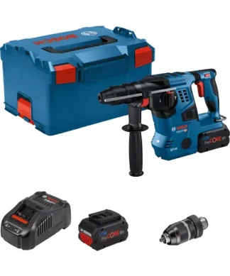 BOSCH aku bušaći čekić GBH 18V-28 CF 2xAku 18V ProCORE 8,0Ah + L-BOXX