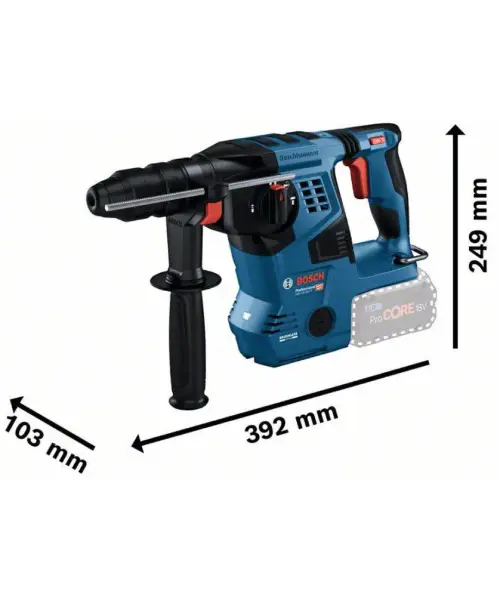 BOSCH aku bušaći čekić GBH 18V-28 CF + L-BOXX