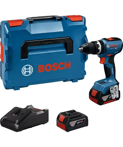 BOSCH aku bušilica-izvijač GSB 18V-65 2xAku 18V 5,0Ah + L-BOXX