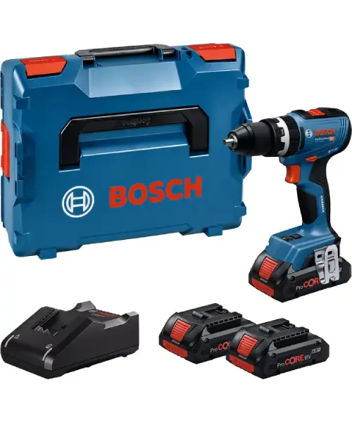 BOSCH aku bušilica-izvijač GSB 18V-65 2xAku 18V 5,0Ah + L-BOXX (Kopiraj)