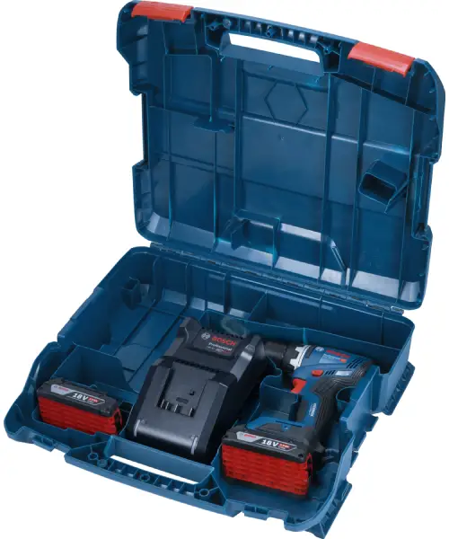BOSCH aku bušilica-izvijač GSR 18V-65 2xAku 18V 5,0Ah + L-BOXX