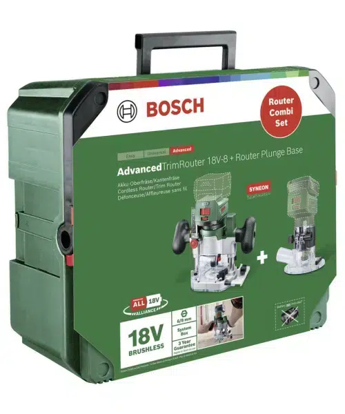 BOSCH aku glodalica rubova AdvancedTrimRouter 18V-8 + postolja + kovčeg
