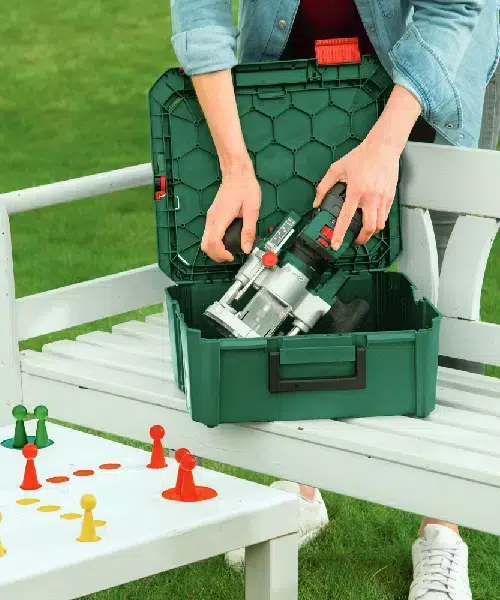 BOSCH aku glodalica rubova AdvancedTrimRouter 18V-8 + postolja + kovčeg