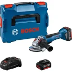 BOSCH aku kutna brusilica GWS 18V-10 P 2xAku 18V 5,0Ah + L-BOXX