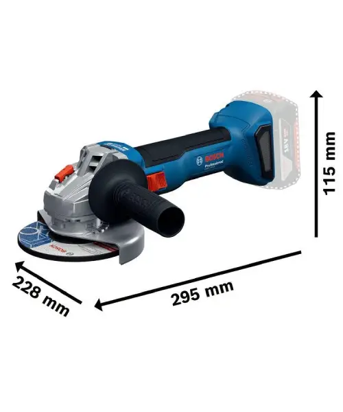 BOSCH aku kutna brusilica GWS 18V-8
