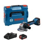 BOSCH aku kutna brusilica PRO GWS 18V-8 2xAku 18V 4,0Ah + L-BOXX