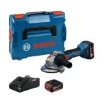 BOSCH aku kutna brusilica GWS 18V-8 2xAku 18V 5,0Ah + L-BOXX