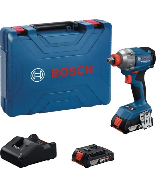 BOSCH aku udarni stezač GDX 18V-285 2xAku 18V 2,0Ah + kovčeg