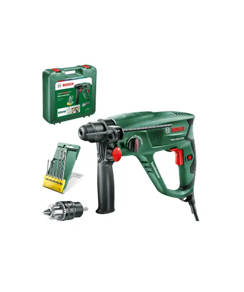 BOSCH bušaći čekić PBH 2500 SRE + kovčeg