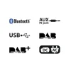 MAKITA aku bluetooth radio MR007GZ