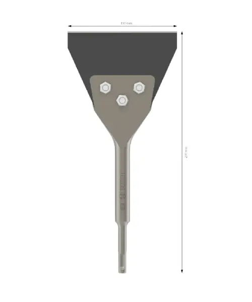 BOSCH PRO SDS-plus strugač poda 130 x 290 mm
